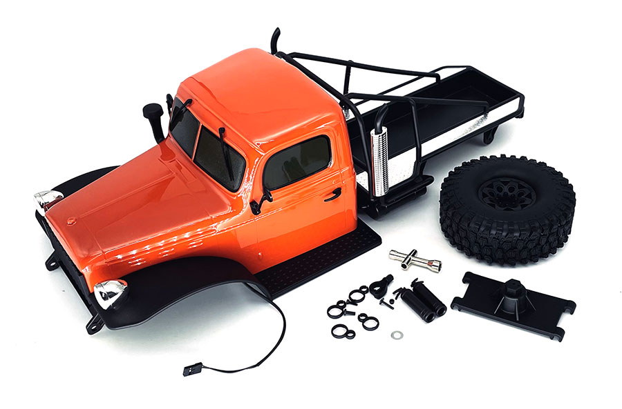 �˾���ũ AT-Bodyset [ROC HOBBY] 1:10 Atlas 4x4 �ٵ� ��Ʈ Orange (������ ���̴� ���) 1