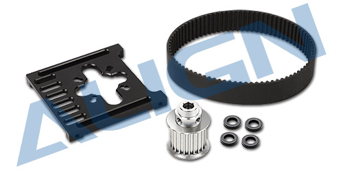 �˾���ũ HB70B033XXW [ALIGN] TB70 22T 15mm Belt Pulley Assembly Refit Set 2