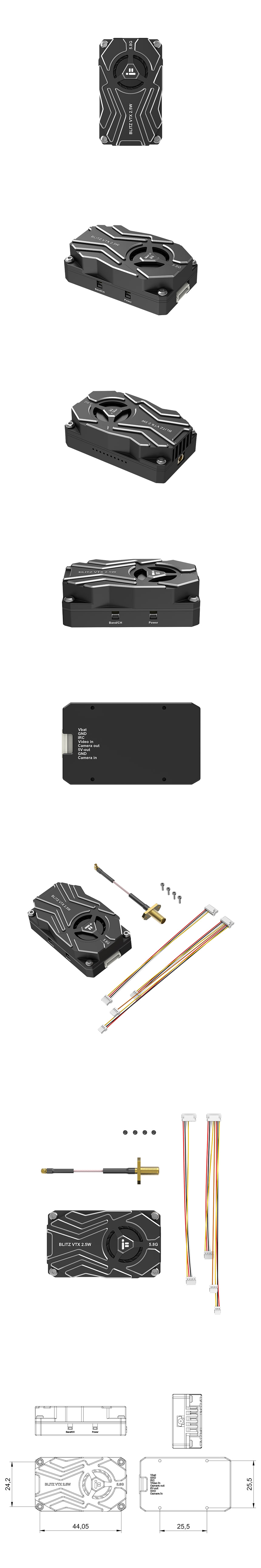 ¾Ë¾¾¹ðÅ© BLITZ 5.8GHz VTX ¿µ»ó¼Û½Åº¸µå 1