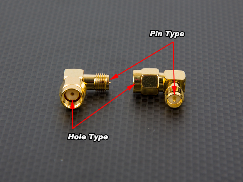 [˾ũ] TL90RPSMA [TR] 90 RP-SMA Plug Male to SMA Jack Adaptor for 5.8Ghz FPV Antenna 1