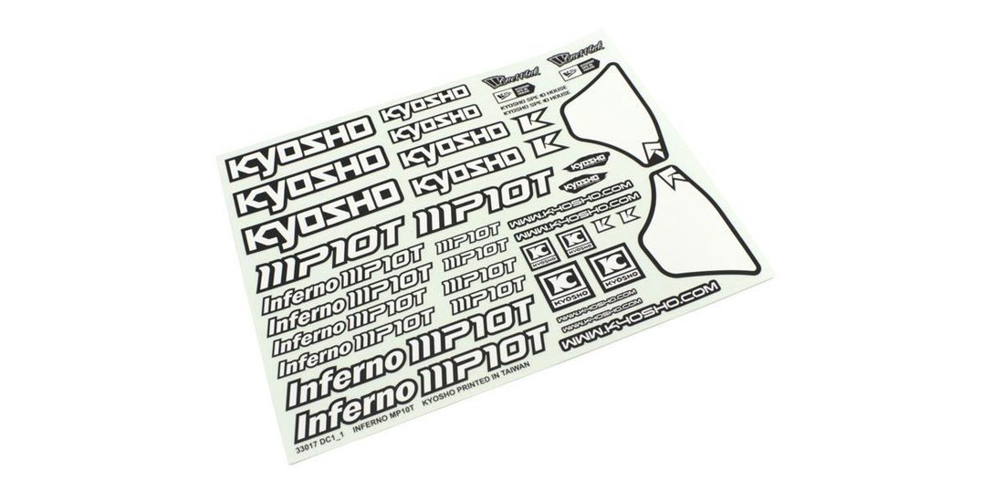 �˾���ũ KYISD102 [KYOSHO] Decal (MP10T) 1