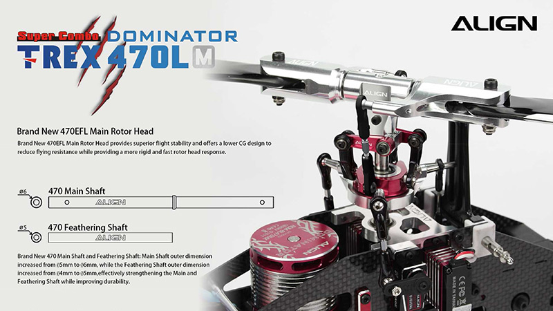 [ܼ] RH47E06XT [ALIGN] T-Rex470LM DOMINATOR KIT (, ӱ )