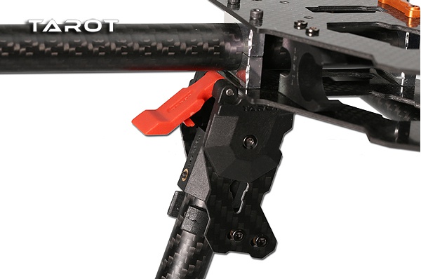 �˾���ũ TL68B24 [TR] IRON-MAN 680 PRO T-Type Foldable Landing Gear Hub (Black) 1