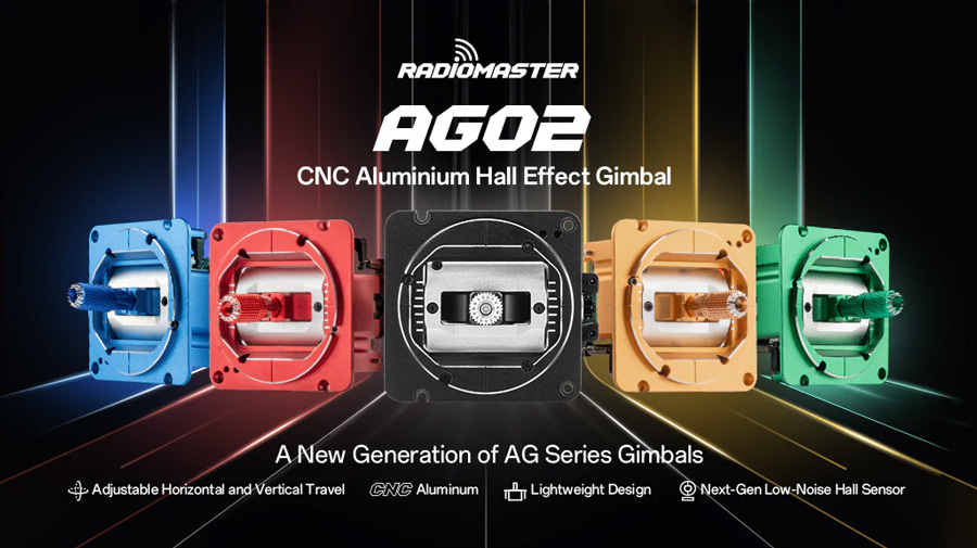 ¾Ë¾¾¹ðÅ© ¶óµð¿À¸¶½ºÅÍ AG02 CNC Hall Gimbal set (ÁÂ, ¿ì ¼¼Æ®) 1