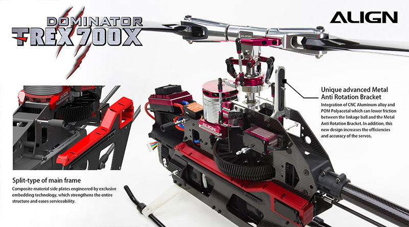 [�˾���ũ] RH70E23XW [ALIGN] T-Rex700X Dominator Super Combo 13