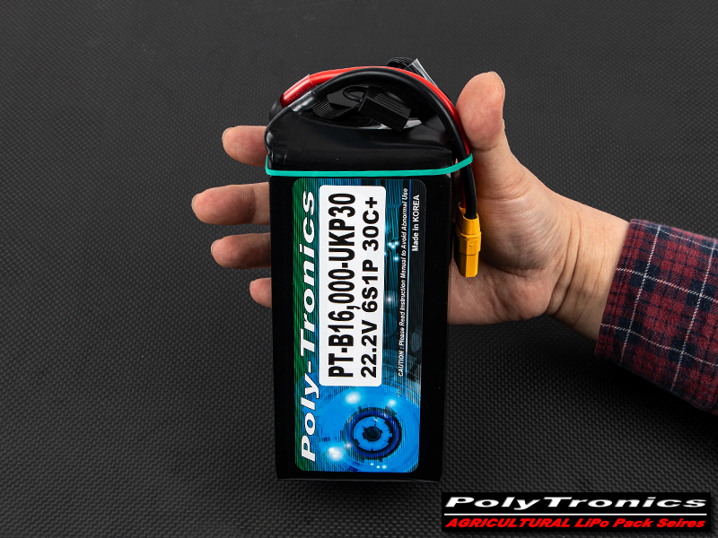 [���ܼ�] PT-B16K-UKP30-6S PT-B16000-UKP30 (22.2V, 6S1P, 30C+/D.C/XT90S) ��Ƭ������ ���͸� - XT90 ��Ƽ����ũ