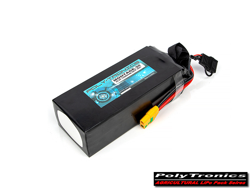 [�˾���ũ] PT-B12K-MTG30-6S PT-B12000-Montage30 (22.2V, 6S1P, 30C+/D.C) ��Ƭ������ ���͸� - XT90 ��Ƽ����ũ, �뷱�� ��ȣĸ 2