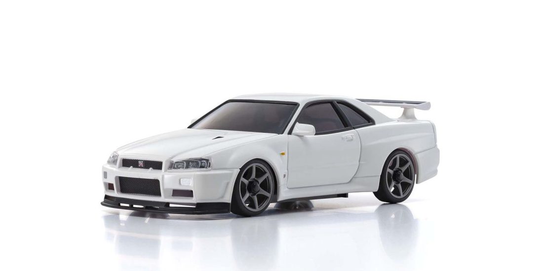 �˾���ũ KY32629W [KYOSHO] ���� MA-020S r/s ��ī�̶��� GT-R R34 White �̴��� MINI-Z RCī 11