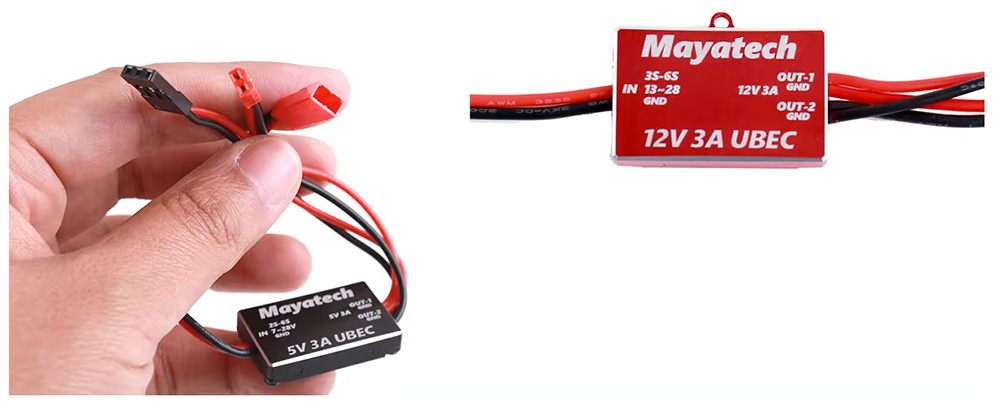 [�˾���ũ] MY-12V-Red [Mayatech] 12V 3A UBEC ���а��� ���ַ����� (�Է� 13~28V) 1