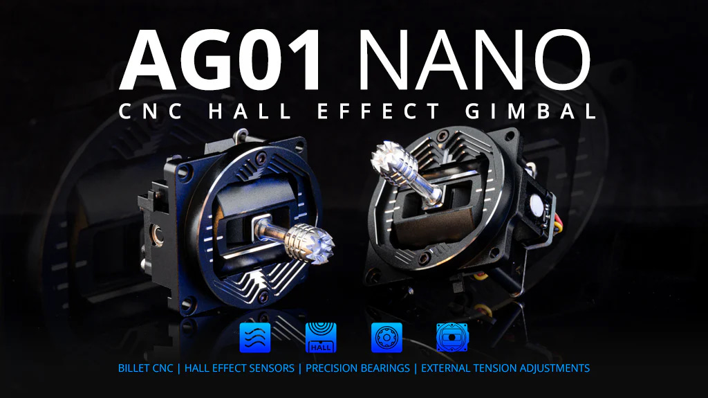 ¾Ë¾¾¹ðÅ© ¶óµð¿À¸¶½ºÅÍ Pocket¿ë AG01 NANO CNC Hall Gimbal set(ÁÂ, ¿ì ¼¼Æ®) 1