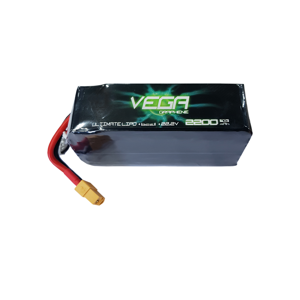 �˾���ũ  [VEGA] ���� �׷��� 22.2V 2200mAh 70C ��Ƭ������ ���͸� - XT60 3