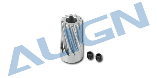�˾���ũ H50G004XXW [Align] T-Rex500L Motor Slant Thread Pinion Gear 12T 1