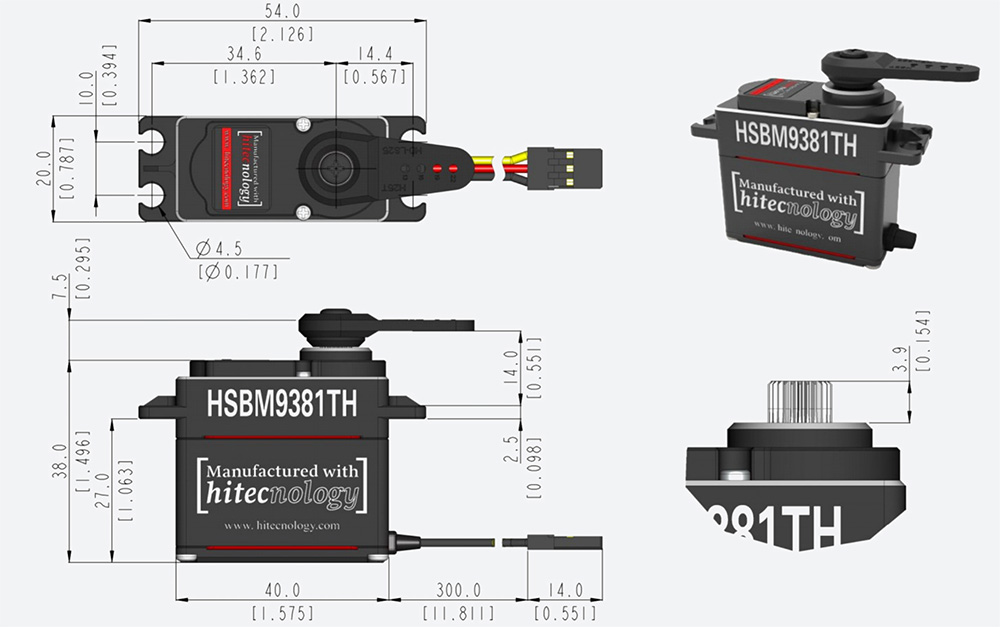 �˾���ũ HS-M9381TH [Hitec] HSB-M9381TH ����� ���� 1