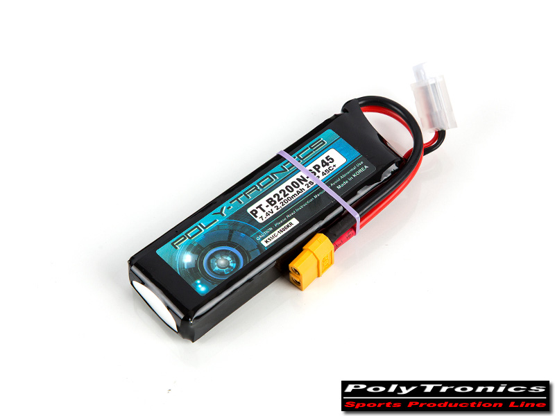 [˾ũ] PT-B2200_SP45_2S PT-B2200N-SP45 (7.4V, 2S1P, 45C+) Ƭ ͸ - XT60 1