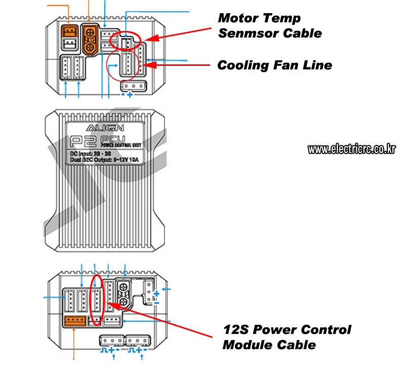 �˾���ũ E1E077AT2 [ALIGN] E1/E1-EDU Cooling Fan Line Refitting Component 1