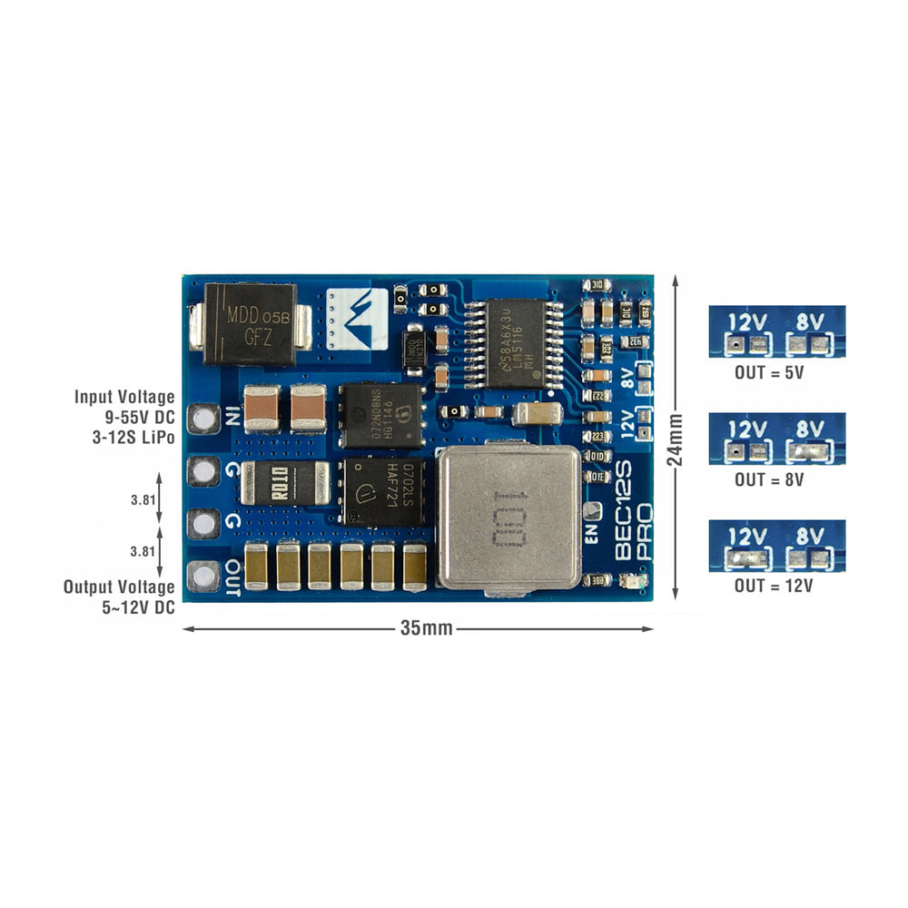 �˾���ũ BEC12SPRO [Matek] ���� 12S-PRO BEC (�����) 1