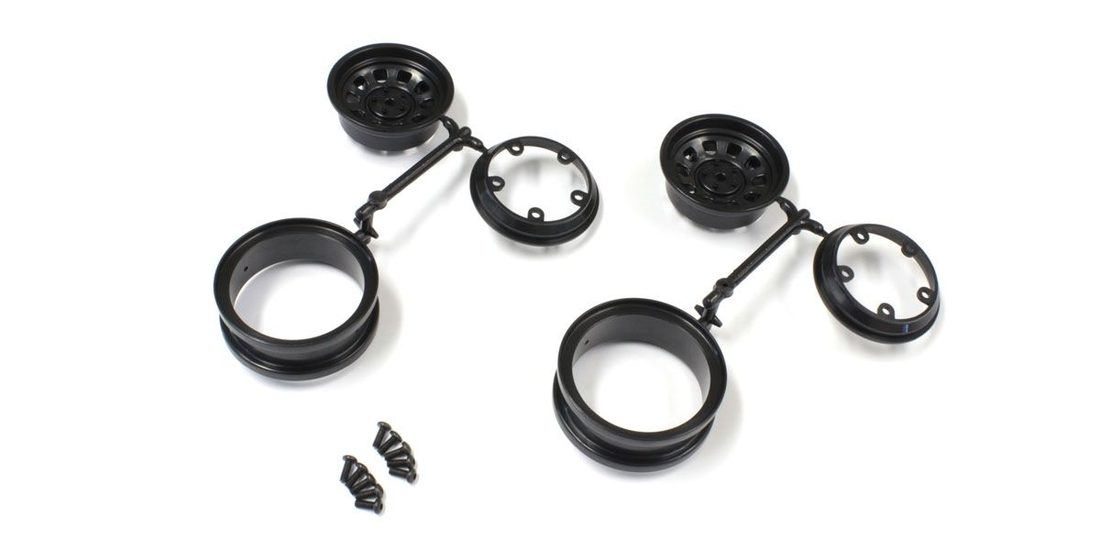 �˾���ũ KYOLH001BK [KYOSHO] 1.9 Inch Wheel (Black) 1