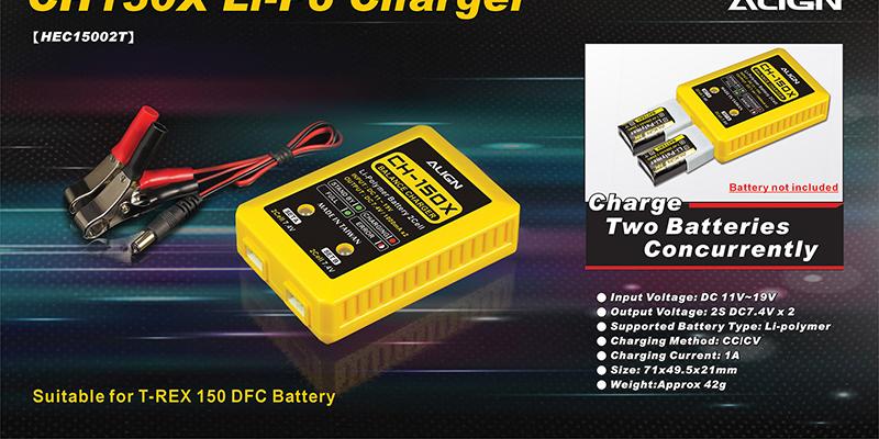 [˾ũ] HEC15002T [Align] CH150X Li-Po Charger (2ch/Dual) - T15/150   2
