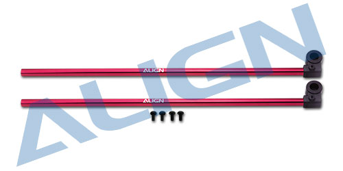 [˾ũ] H15T002ART [Align] T-Rex150 Tail Boom - Red 1