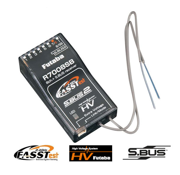 [˾ũ]  [Futaba] R7008SB 8ä 2.4GHz ű (HV / FASSTest / ڷƮ) 1