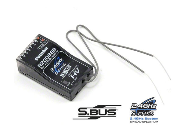[˾ũ]  [Futaba] R2008SB 8Ch 2.4GHz Receiver(S-FHSS) 1