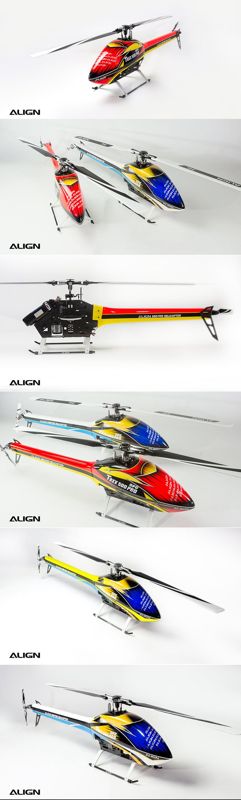 [˾ũ] HF5018T [Align] T-Rex500E Speed Fuselage(Blue&White) 4