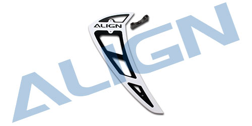 [�˾���ũ] H80T014XXW [Align] T-Rex700/800E PRO Vertical Stabilizer (White) 2