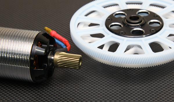 [�˾���ũ] H55052T [Align] T-Rex550E Motor Pinion Helical Gear (18T) 1