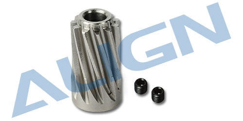 [�˾���ũ] H55G001XXW [Align] T-Rex550E Motor Pinion Helical Gear (10T/M1) 1