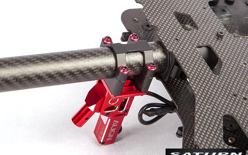 [˾ũ] M480021-R [SATURN] 690L Retract Landing Gear Mounting Block(RED) 3