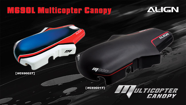 [˾ũ] HC69002T [ALIGN] M690L Multicopter Canopy 1
