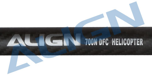 �˾���ũ H7NT006XXW [Align] T-Rex700N DFC Carbon Fiber Tail Boom - Matt Black 3