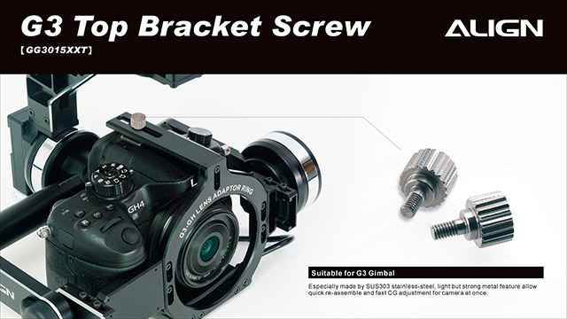 [�˾���ũ] GG3015XXW [ALIGN] G3 Camera Mounting Screw 1