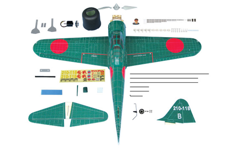 [�˾���ũ]  [World Model] 1000mm ZERO FIGHTER EP 1