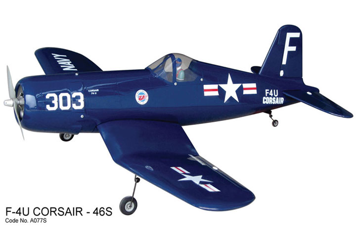 [�˾���ũ]  [World Model] F4U Corsair - 46 (1420mm) 1