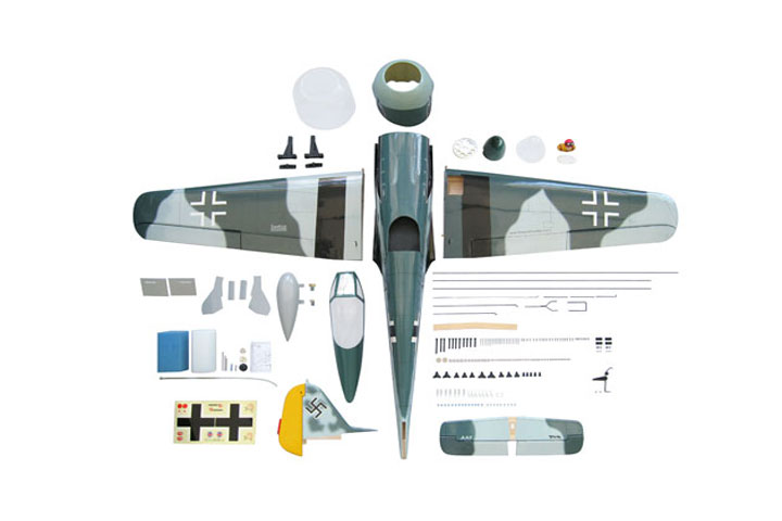 [�˾���ũ]  [World Model] Focke-Wulf 190A - 1485mm 2