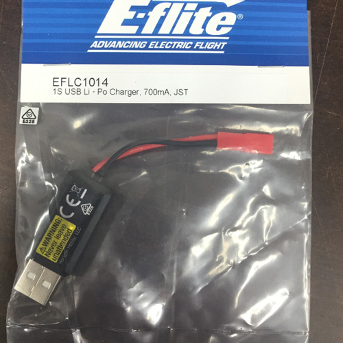 [�˾���ũ] EFLC1014 1�� ��Ƭ������ ���͸� USB ������ - JST��, 700mah 1