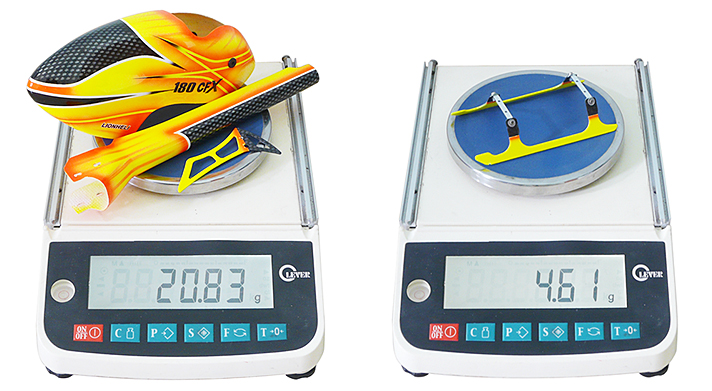 [˾ũ] 180CFX-GFC01 LIONHELI Airbrush Fiberglass Fuselage Combo 01 - Blade 180 CFX 1