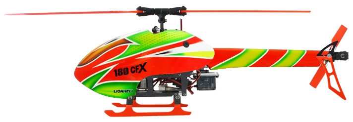 [�˾���ũ] 180CFX-GFC04 LIONHELI Airbrush Fiberglass Fuselage Combo 04 - Blade 180 CFX 1