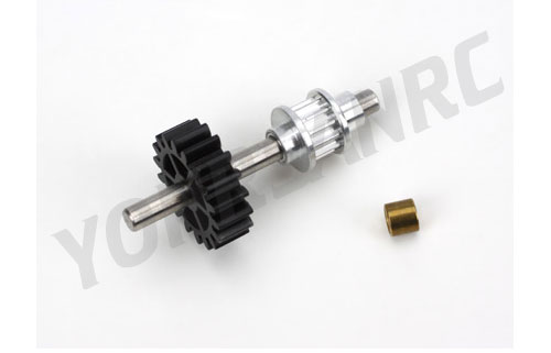 ¾Ë¾¾¹ðÅ© BLH1655A ¿É¼Ç Aluminum Tail Drive Gear Pulley Assy BLH1655A 1