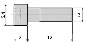 [�˾���ũ]  M3x12mm ���� ���� (ö, 10����) 1