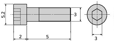 [˾ũ]  M3x5mm θ  Ʈ (10) 1