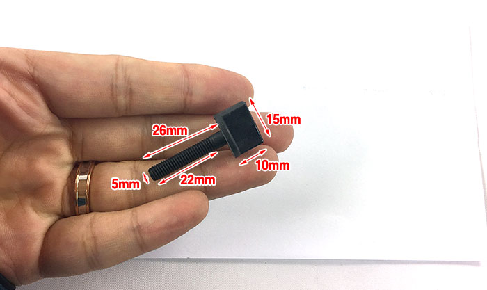[�˾���ũ] M5PLSC ������ �ִ� �ö�ƽ ���� (M5x26mm) 2