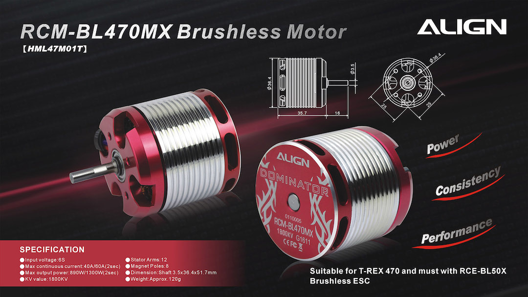 [�˾���ũ] HML47M01T [Align] 470MX 1800KV �귯������ ���� - Trex470L 6S ���� 1