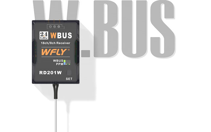 [�˾���ũ] RD201W [WFLY] 2.4GHz 8ä�� �̱۶���(WBUS/SBUS/PPM) ���ű� (RD201W) 3