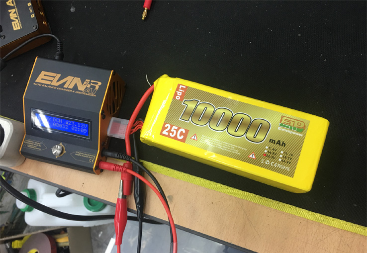 [�˾���ũ] 10000-25C-22.2V [EP POWER] 22.2V 10000mah 25C ��Ƭ������ ���͸� 2