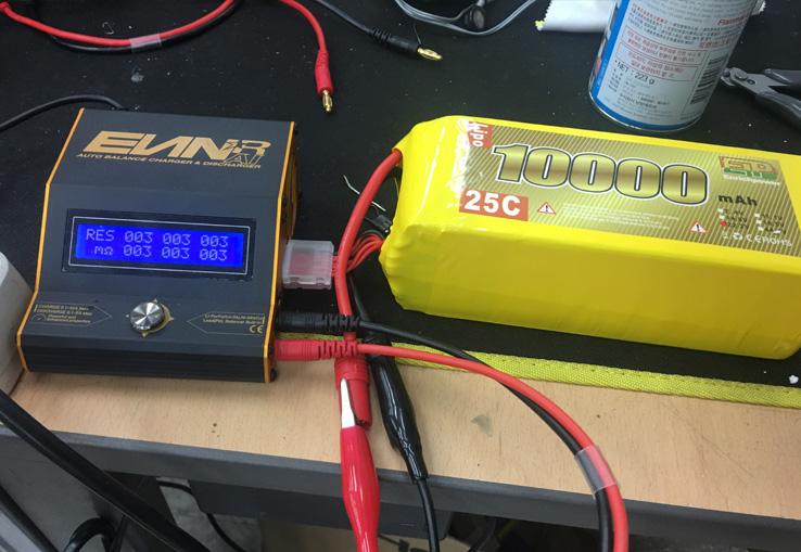 [�˾���ũ] 10000-25C-22.2V [EP POWER] 22.2V 10000mah 25C ��Ƭ������ ���͸� 3