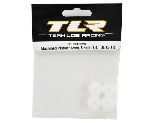 [�˾���ũ] TLR243023 [TLR Racing] Team Losi Racing 16mm 5-Hole Machined Piston Set (1.4  1