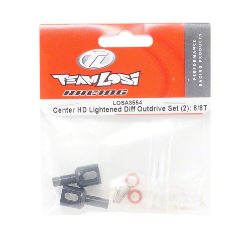 [˾ũ] LOSA3554 [TEAM LOSI] Center HD Lightened Differential Outdrives (2) ɼǰȭǰ 1