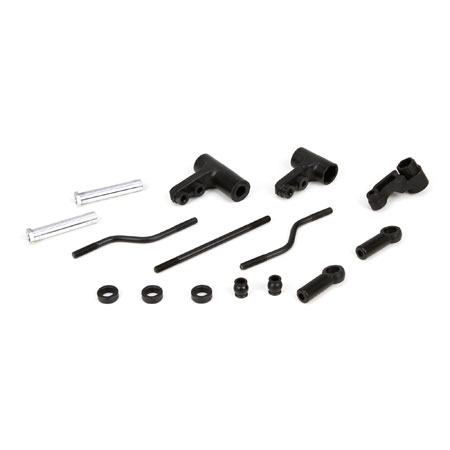 [˾ũ] ECX231008 [ECX RC] Bell-Crank Set w/Post and Bushing: 1:10 4wd All 1